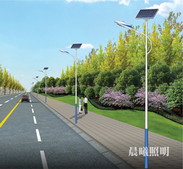 縣市道路6米太陽(yáng)能路燈