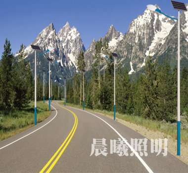 鄉(xiāng)鎮(zhèn)道路5米太陽(yáng)能路燈